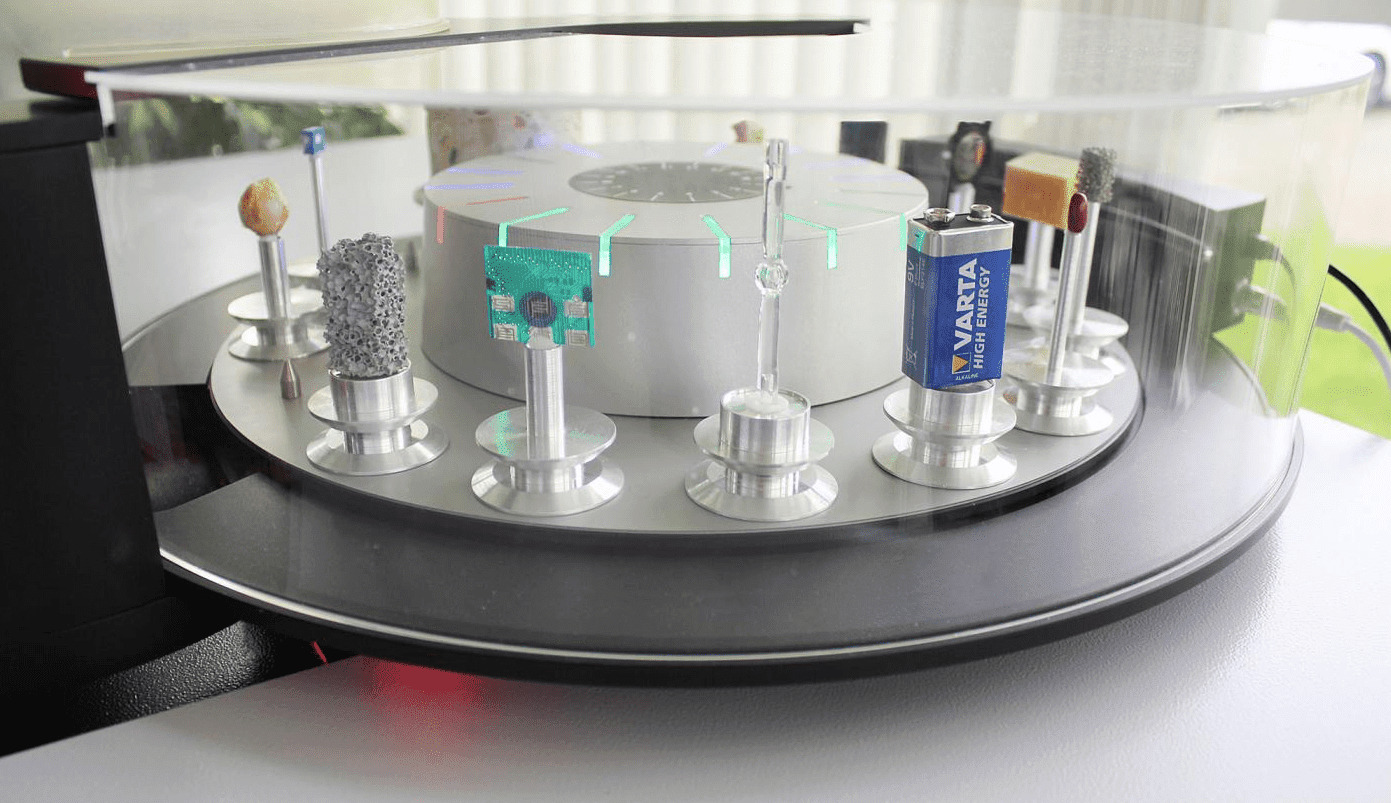 SkyScan 1275 samples in changer